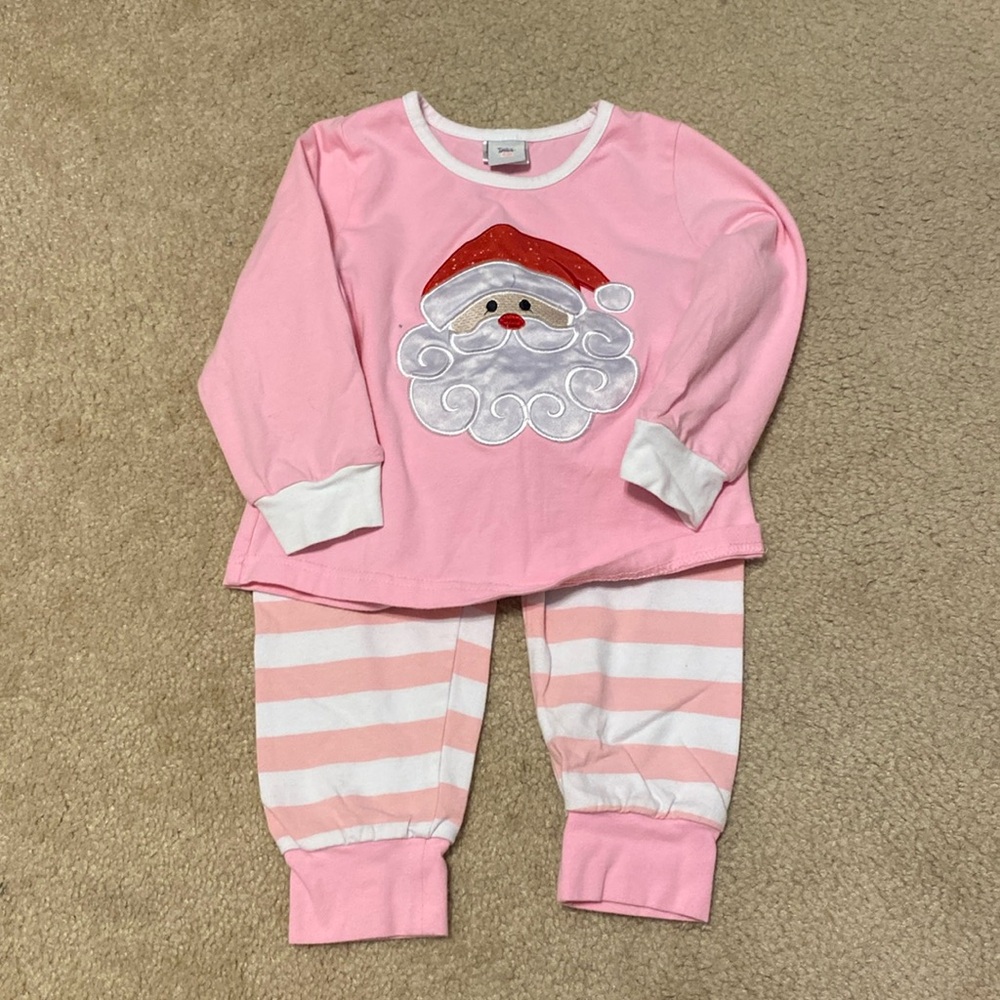 Dash of Glitter Toddlers Christmas Pajamas